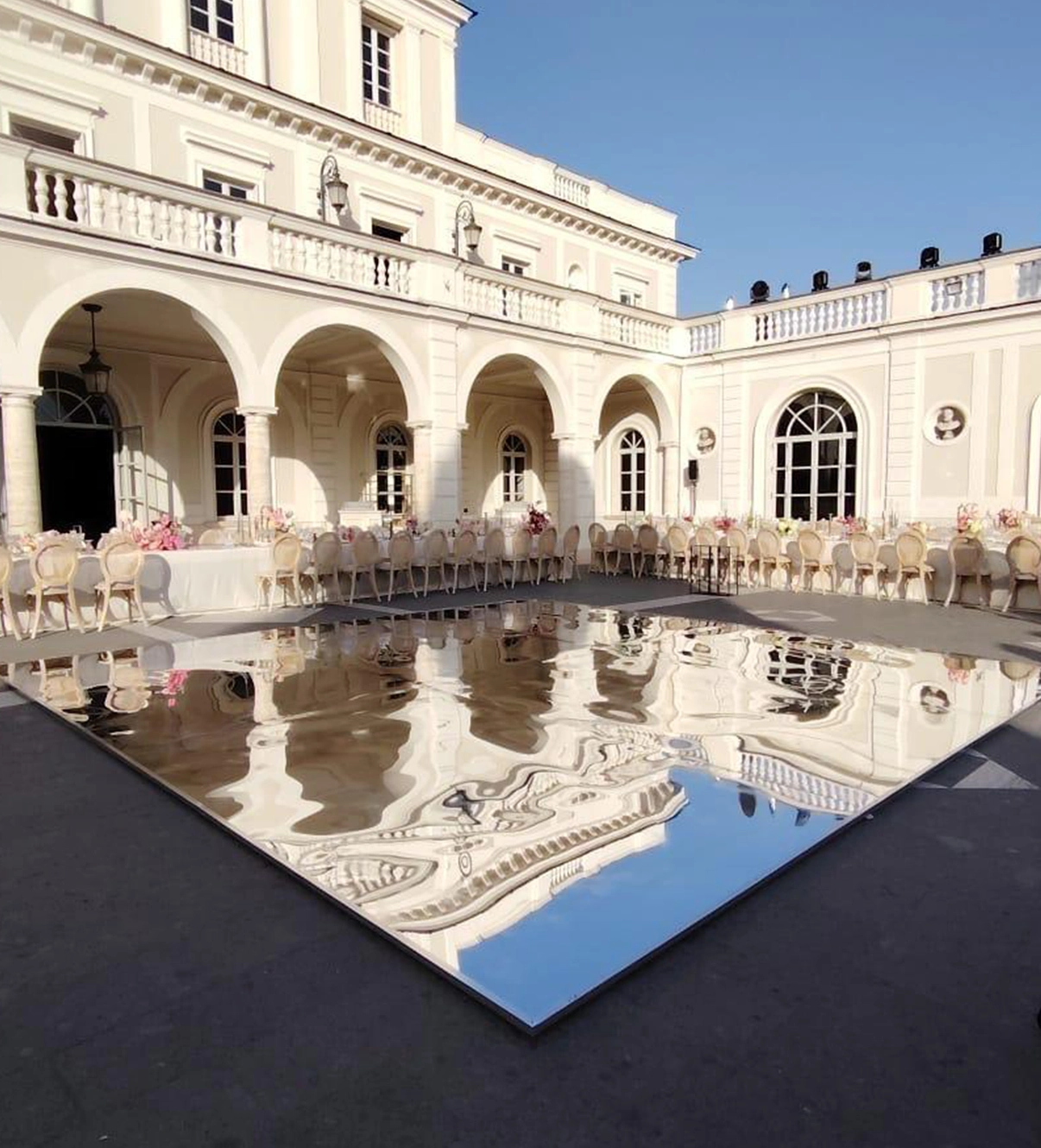 Dancing floor a specchio